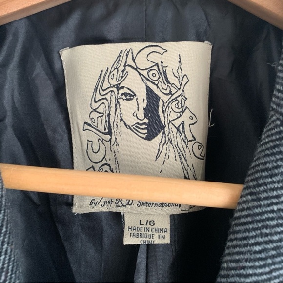 Vintage 90s Y2K Embroidered Blazer - Picture 9 of 13